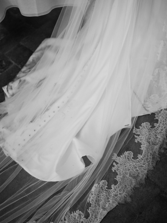 Cathedral length wedding veil